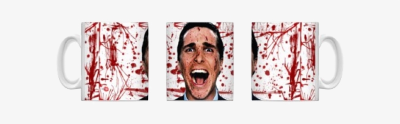 American Psycho, Patrick Bateman/christian Bale Mug - Sports Collectibles Christian Bale American Psycho, transparent png #3150826