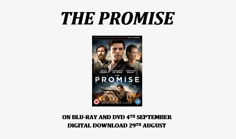 Starring Award Winning Actors Christian Bale And Oscar - Promise, transparent png #3150899