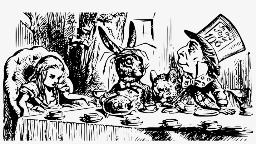 Sipsmith Mad Hatter's Tea Party - Alice In Wonderland Tea Party, transparent png #3150955