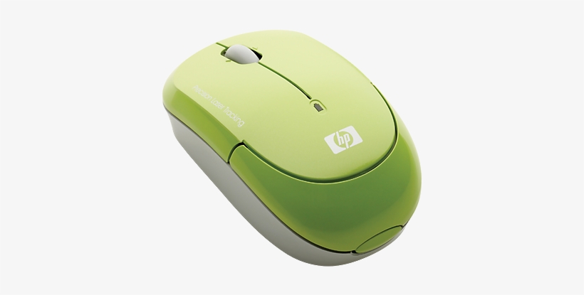 Hp Green Wireless Laser Mini Mouse - Mouse Sem Fio, transparent png #3151317