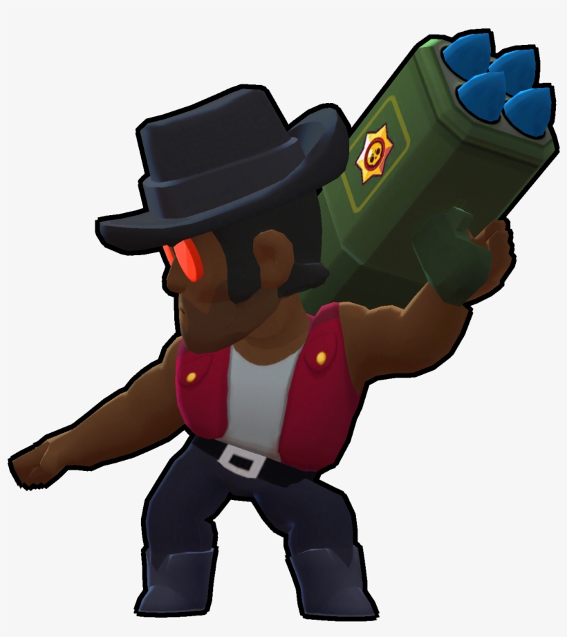 Brock Skin-default - Brock Brawl Stars - Free Transparent PNG Download ...