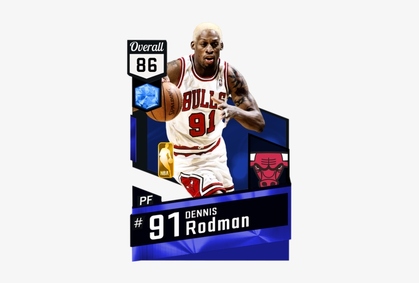 '96 Dennis Rodman Sapphire Card - Horace Grant 2k17 Card, transparent png #3151581