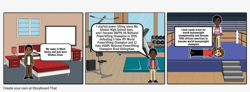 Mark Henry - Storyboard, transparent png #3151883