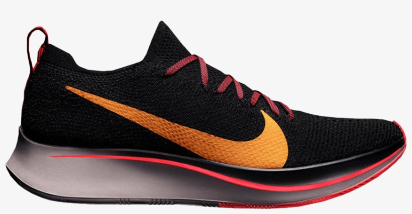 Zoom Fly Flyknit 'black Flash Crimson' - Ar4561 068, transparent png #3152065