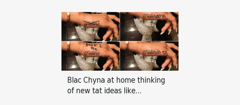 Blac Chyna gets demonic tattoo removed after being reborn during  baptism  Mirror Online