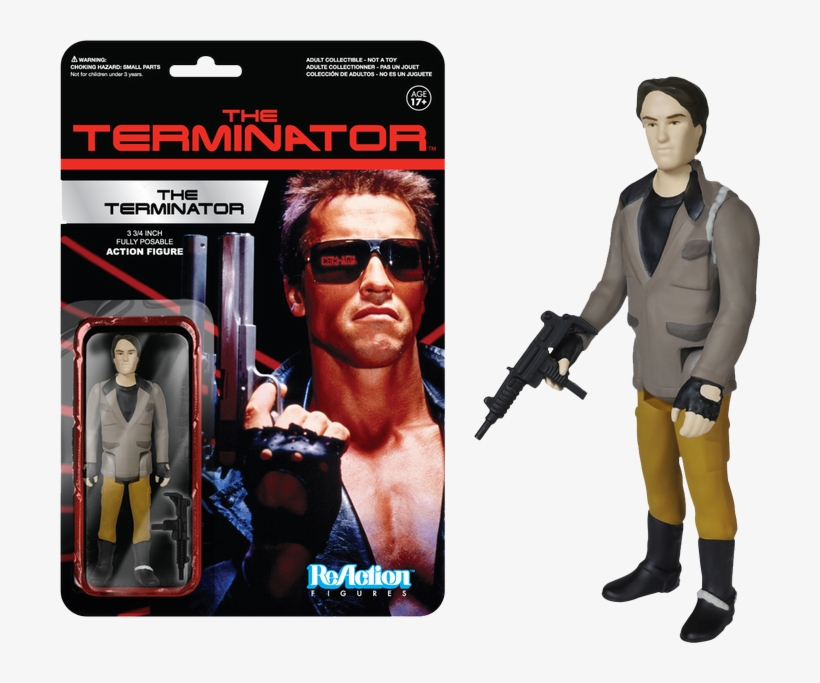 The Terminator One Reaction Figure - Terminator Action Figures, transparent png #3152631