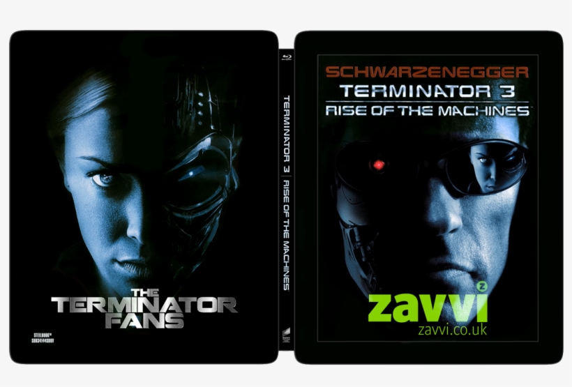 Http - //www - Theterminatorfans - Com/terminator 3 - Terminator 3 Rise Of The Machines Steelbook, transparent png #3152703
