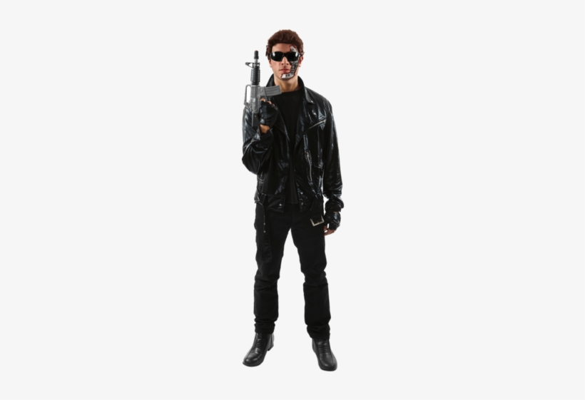 The Terminator - Terminator 1984 Full Costume, transparent png #3152724