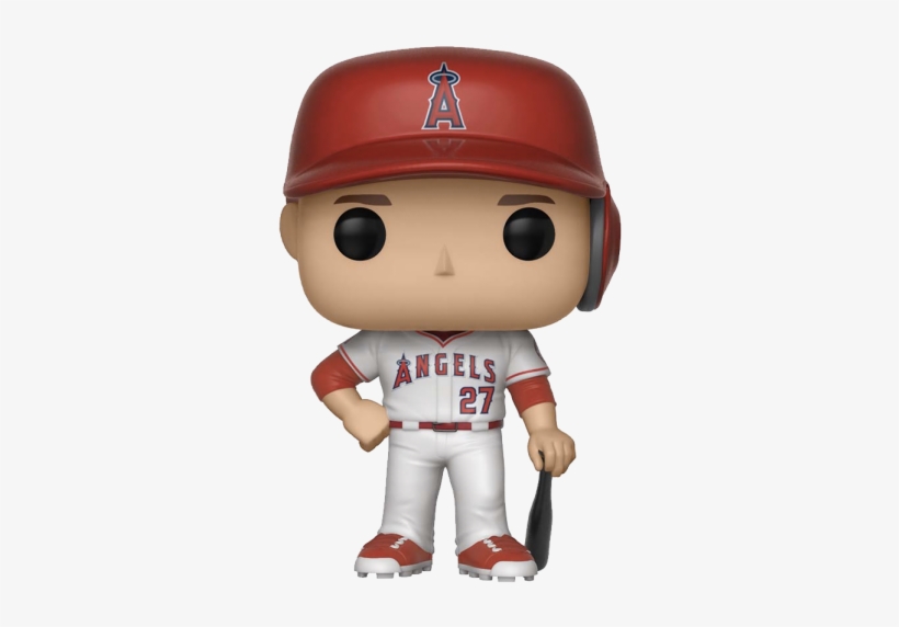 Vinyl Mlb Los Angeles Angels - Mike Trout Funko Pop, transparent png #3152815