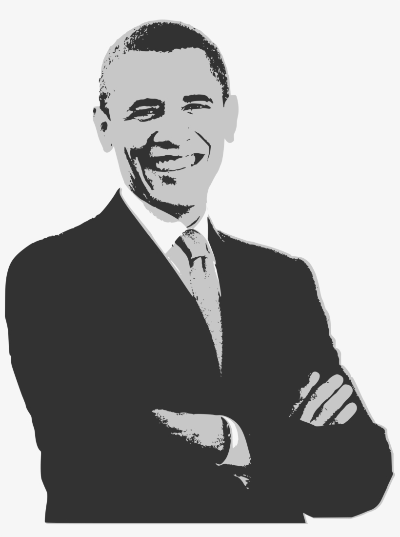 Barack Obama Png - Obama Vector Png, transparent png #3152841