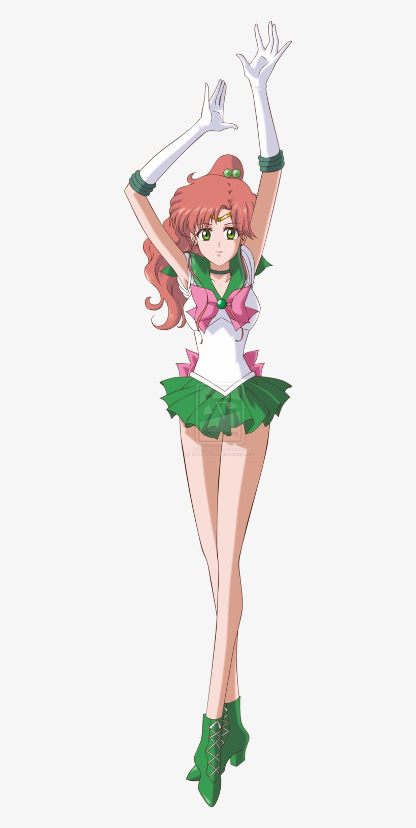 Jupiter - Sailor Moon Crystal Sailor Jupiter Png, transparent png #3152867