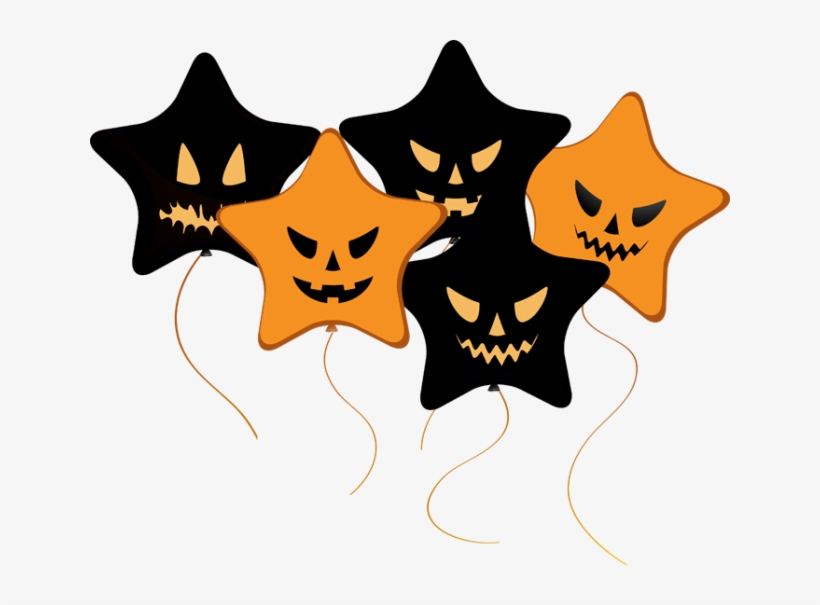 Halloween Balloons Clipart - Halloween Balloons Clipart Png, transparent png #3152906