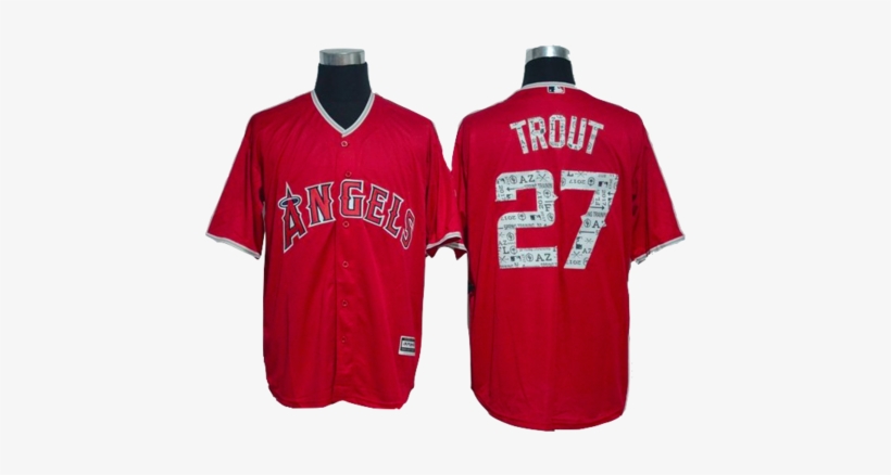 Los Angeles Angels Of Anaheim Jersey - Jersey, transparent png #3152931