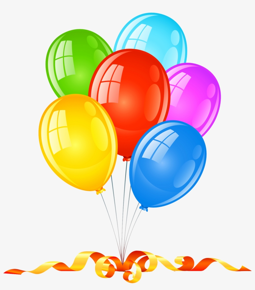 Balloons - Birthday Celebration Clip Art, transparent png #3153010
