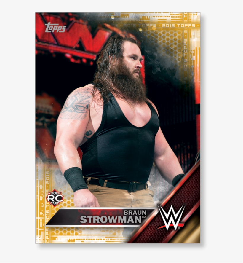 Braun Strowman 2016 Topps Wwe - Wwe Topps 2017 Becky, transparent png #3153223