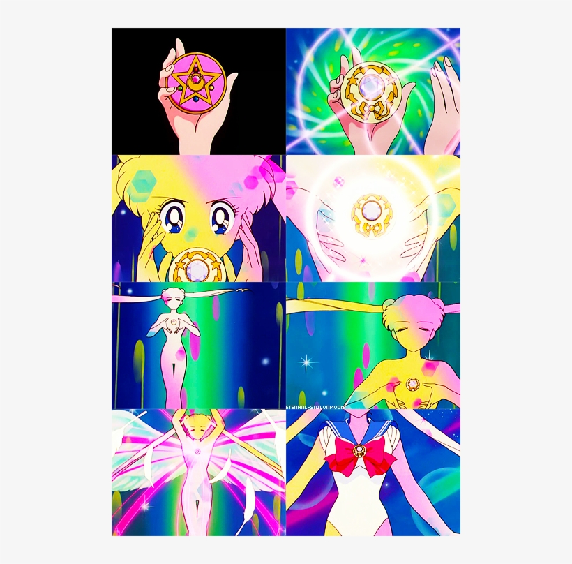Mine Picspam Sailor Moon Usagi Tsukino Bishoujo Senshi - Sailor Moon Transformation Brooch, transparent png #3153224