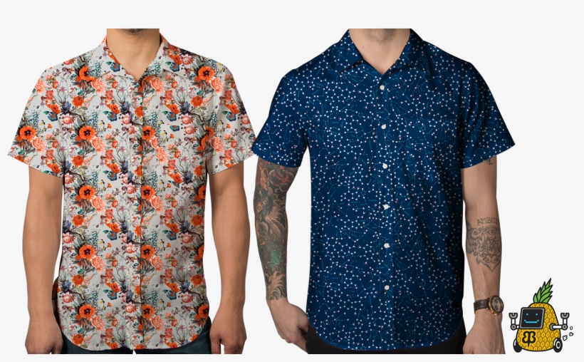 Men's Hawaiian Shirts - Hawaiian Shirts, transparent png #3153484