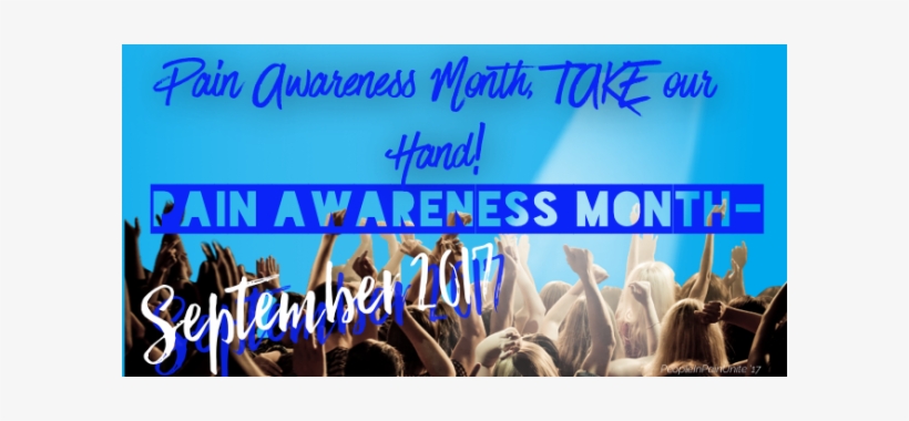 Pain Awareness Month, Take Our Hand - Pain Awareness Month 2018, transparent png #3153485
