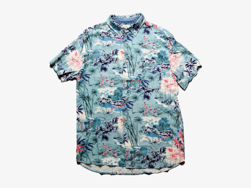 Faherty Brand Hawaiian Shirt - Coco Republic Polo Shirt, transparent png #3153633