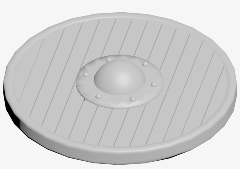 Shield Render Viking Sword And Shield - Circle, transparent png #3153676