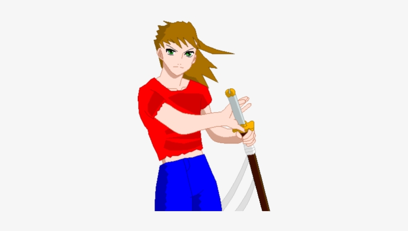 Fight Like A Samurai, Kill Like Kenshiro - Pixel Art, transparent png #3153697