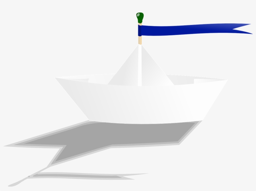 Boat, Boat, Paper, Folded, Toy, Origami - Barcos De Papel Png, transparent png #3153842