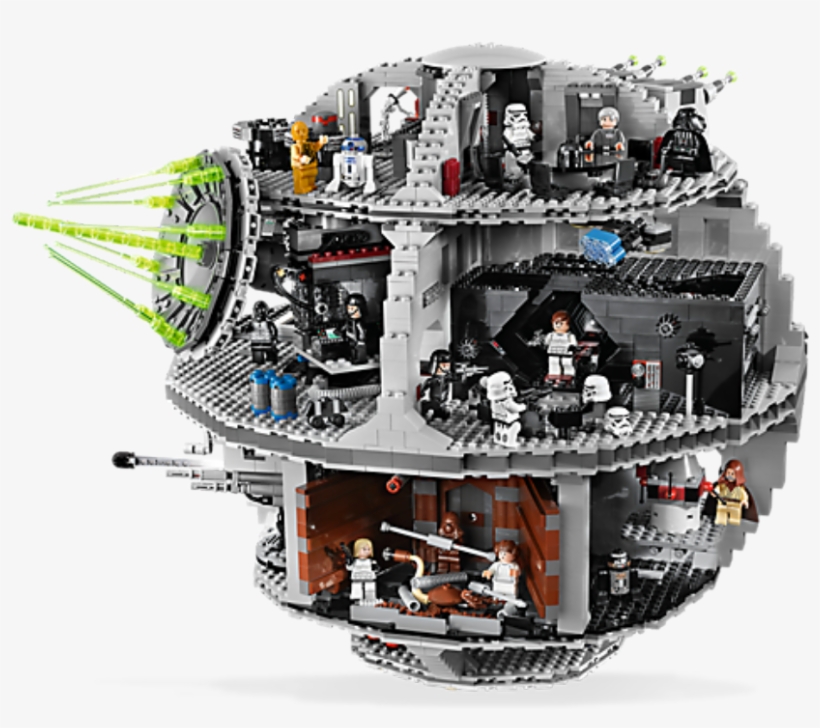 Death Star Image - Lego Death Star Wars, transparent png #3153872