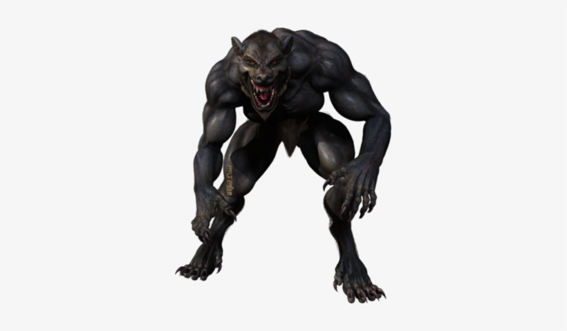 Werewolf Png - Photo - Werewolf Silhouette Transparent Background, transparent png #3153904