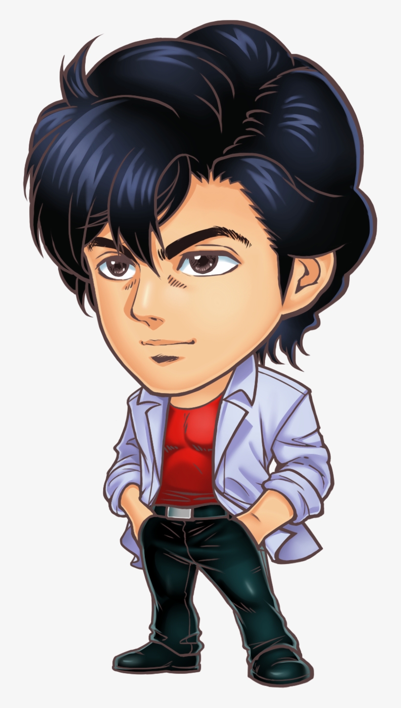 6 Star - Ryo Saeba, transparent png #3153929