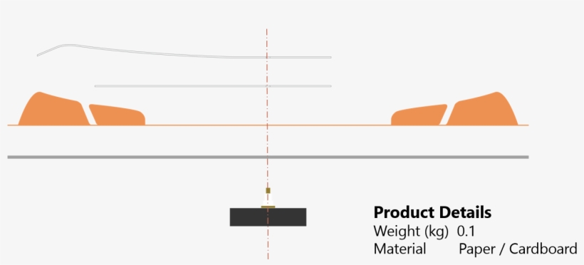 There Are Two Shades Of The Folded Paper To Make It - Diagram, transparent png #3154205