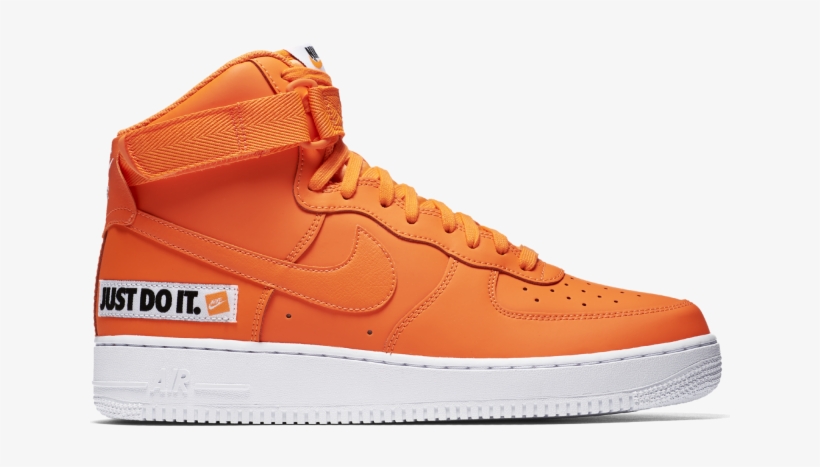 Nike Air Force 1 07 Lv8 High Just Do It Pack Qs Total - Nike Air Force One, transparent png #3154224