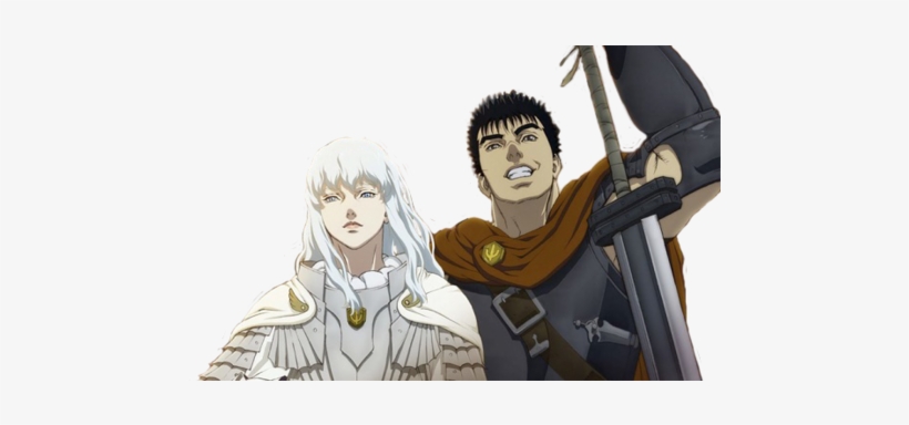 Shitty Attempt At A Transparent Image Of Guts And Griffith - Griffith And Guts Berserk, transparent png #3154380