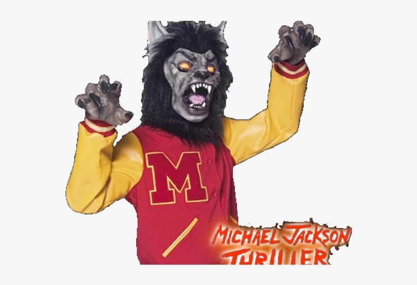 Wolfman Cliparts - Michael Jackson Thriller Wolf Costume, transparent png #3154452