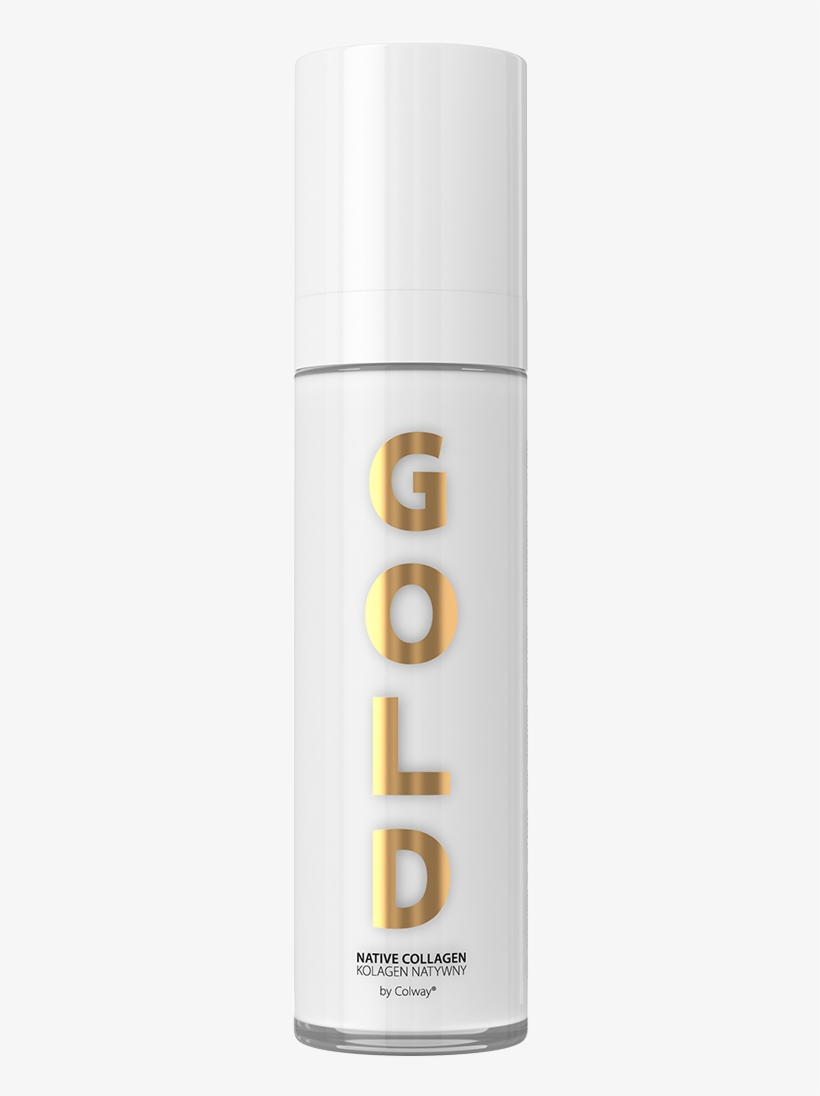 Native Collagen Gold - Bottle, transparent png #3154575