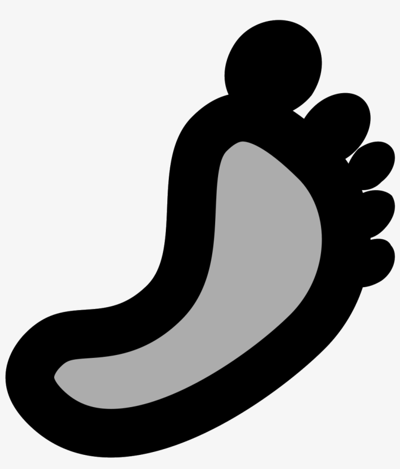 Baby Feet Icon - Foot, transparent png #3154980