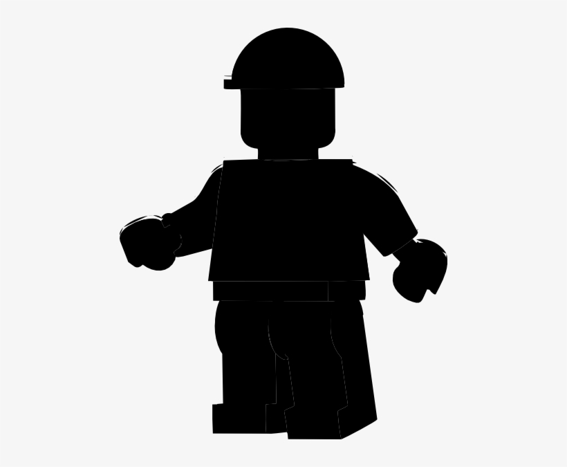 Lego Man Clip Art At Clker - Lego Silhouette, transparent png #3155022