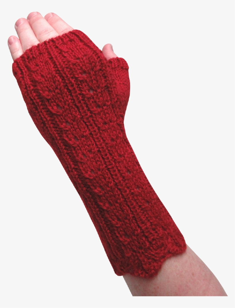 Hand Knitted 100% Baby Alpaca Vintage Length Lace Stitch - Lace, transparent png #3155213