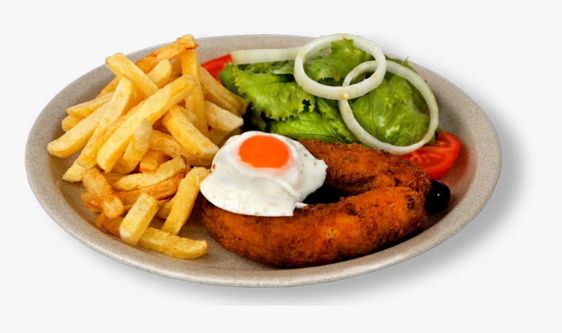 Alheira Reserva Especial, Com Batata Frita, Salada - French Fries, transparent png #3156284