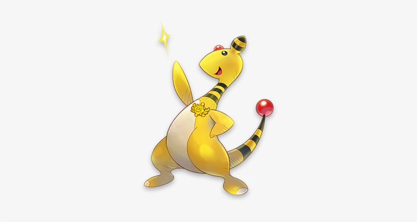 Ampharos Pokémon Mundo Megamisterioso - Ampharos Pokemon, transparent png #3156790