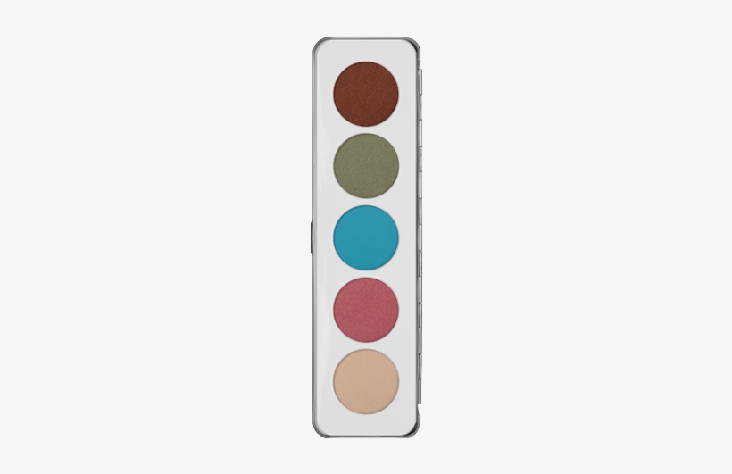 Kryolan Eye Shadow Palette 5 Colors Iridescent - Eye Shadow, transparent png #3156839