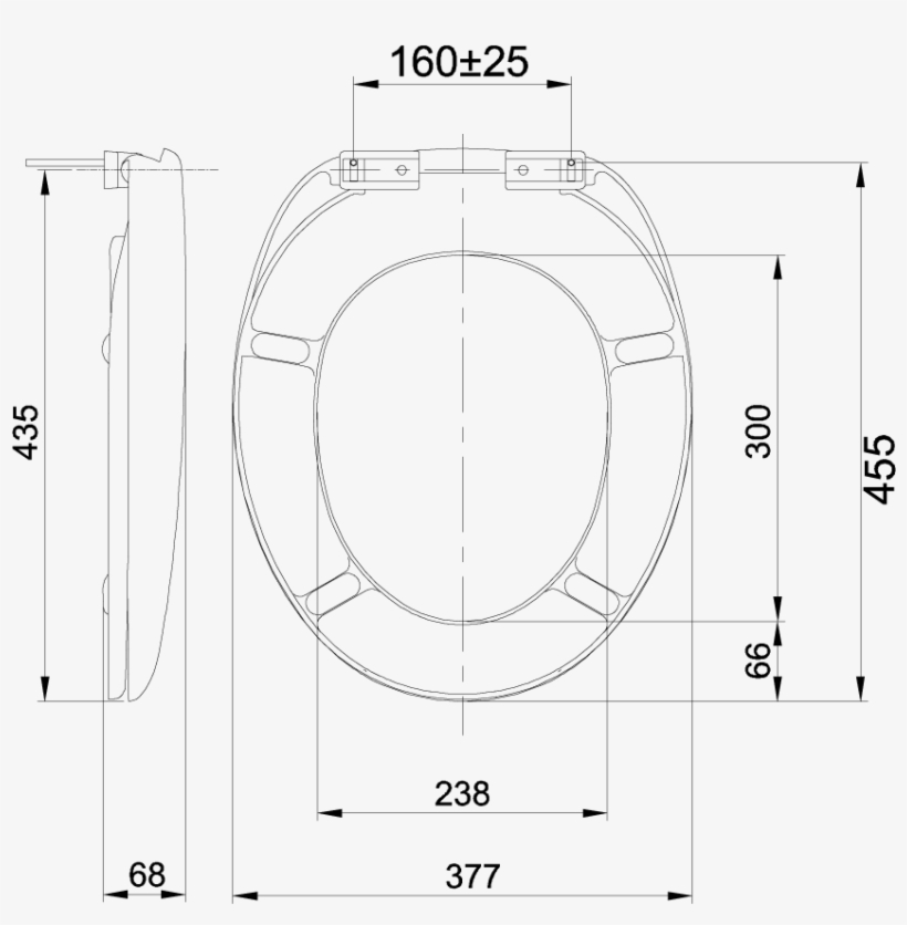 Posh Dominique Toilet Seat - Toilet Seat, transparent png #3157048