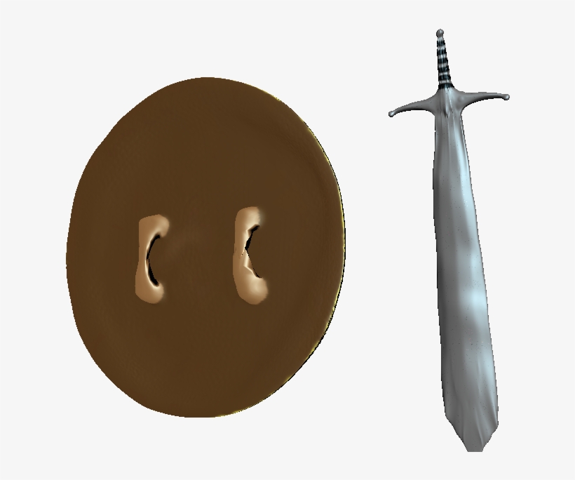 Sword And Shield Png Download - Cold Weapon, transparent png #3157120