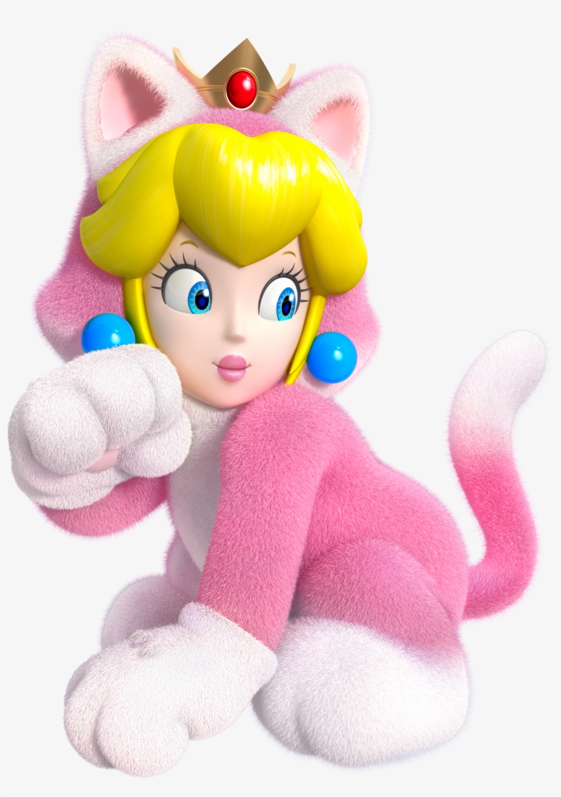 Super Mario Cat Peach, transparent png #3157635