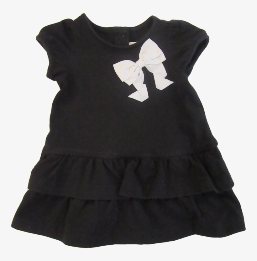 Baby Girls 3-6 Months Janie & Jack Black Dress - Nautica Girls 7-16 High Low Interlock Dress, transparent png #3158240