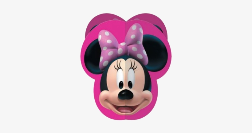 Minnie Mouse 3d Hanging Decoration - Minnie Mouse Pull Ribbon String Pinata, transparent png #3158359