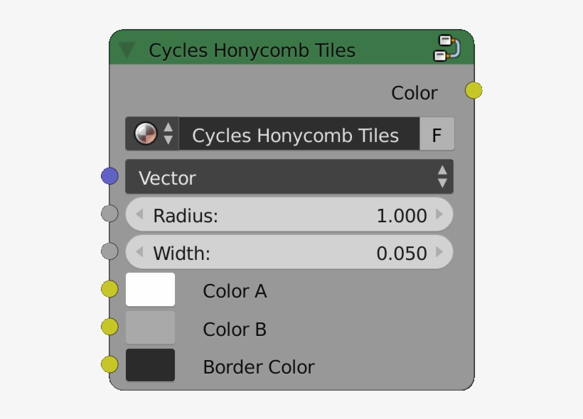 Cycles Procedural Honeycomb Tiles - Blender, transparent png #3158380