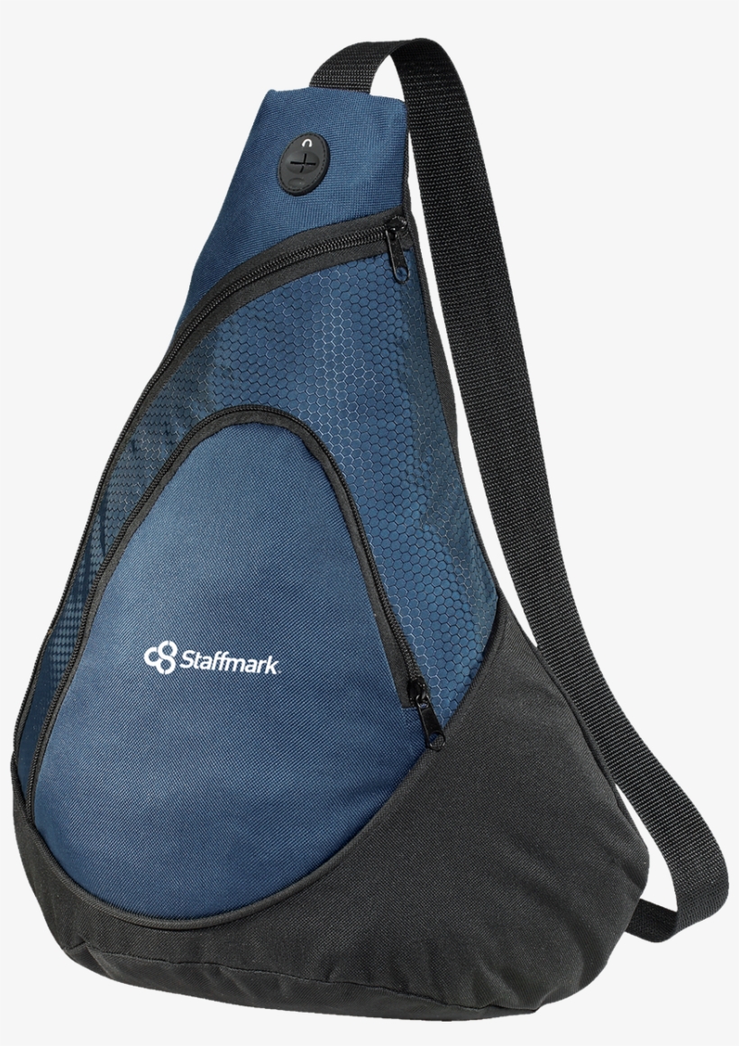 Honeycomb Sling Pack - Navy, transparent png #3158507