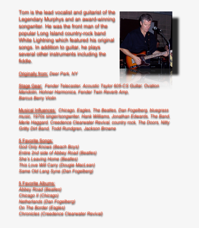 ￼tom Is The Lead Vocalist And Guitarist Of The Legendary - Sitting, transparent png #3158538