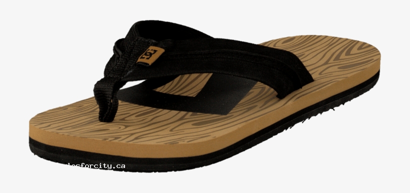 Dc Shoes Central Graffik Sandal Wood 48964-00 Womens - Sandal, transparent png #3158541