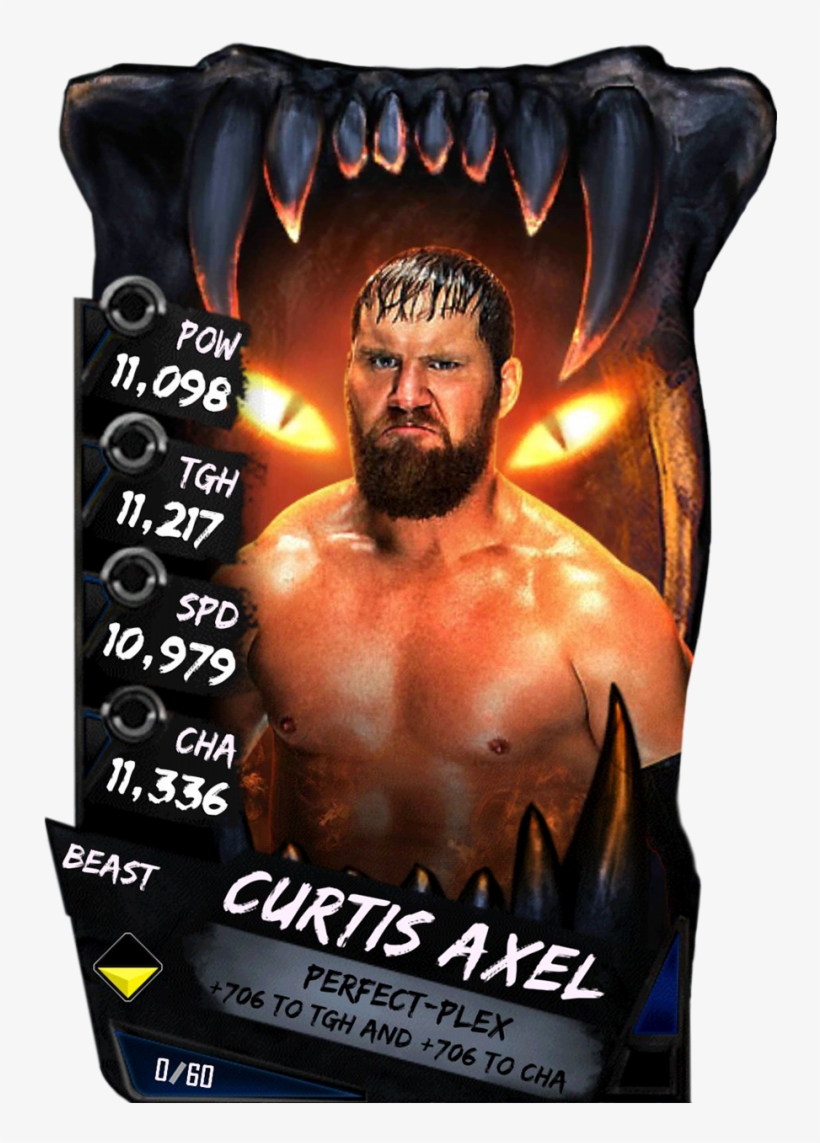 Uncommon Supercard Curtisalex S4 21 Summerslam18, transparent png #3158780